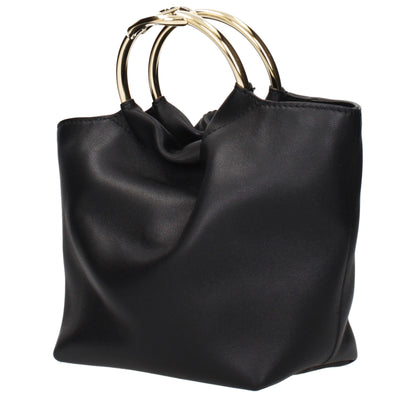 Valentino Garavani Black Leather Handbags