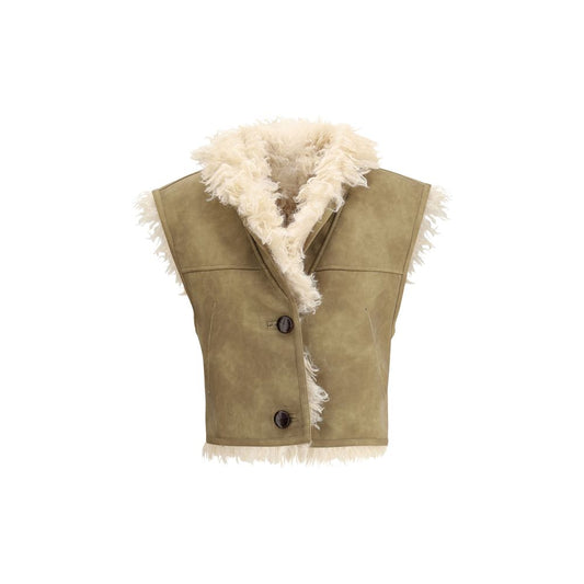 Marant Etoile Shearling faux leatherClara Gilet