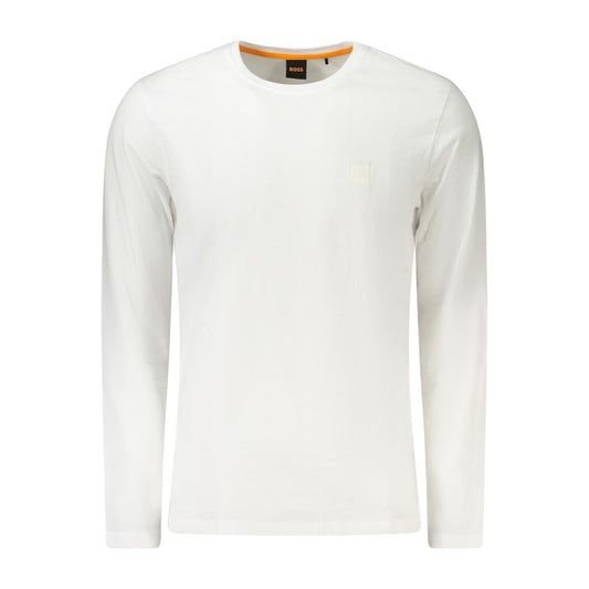 Hugo Boss White Cotton T-Shirt