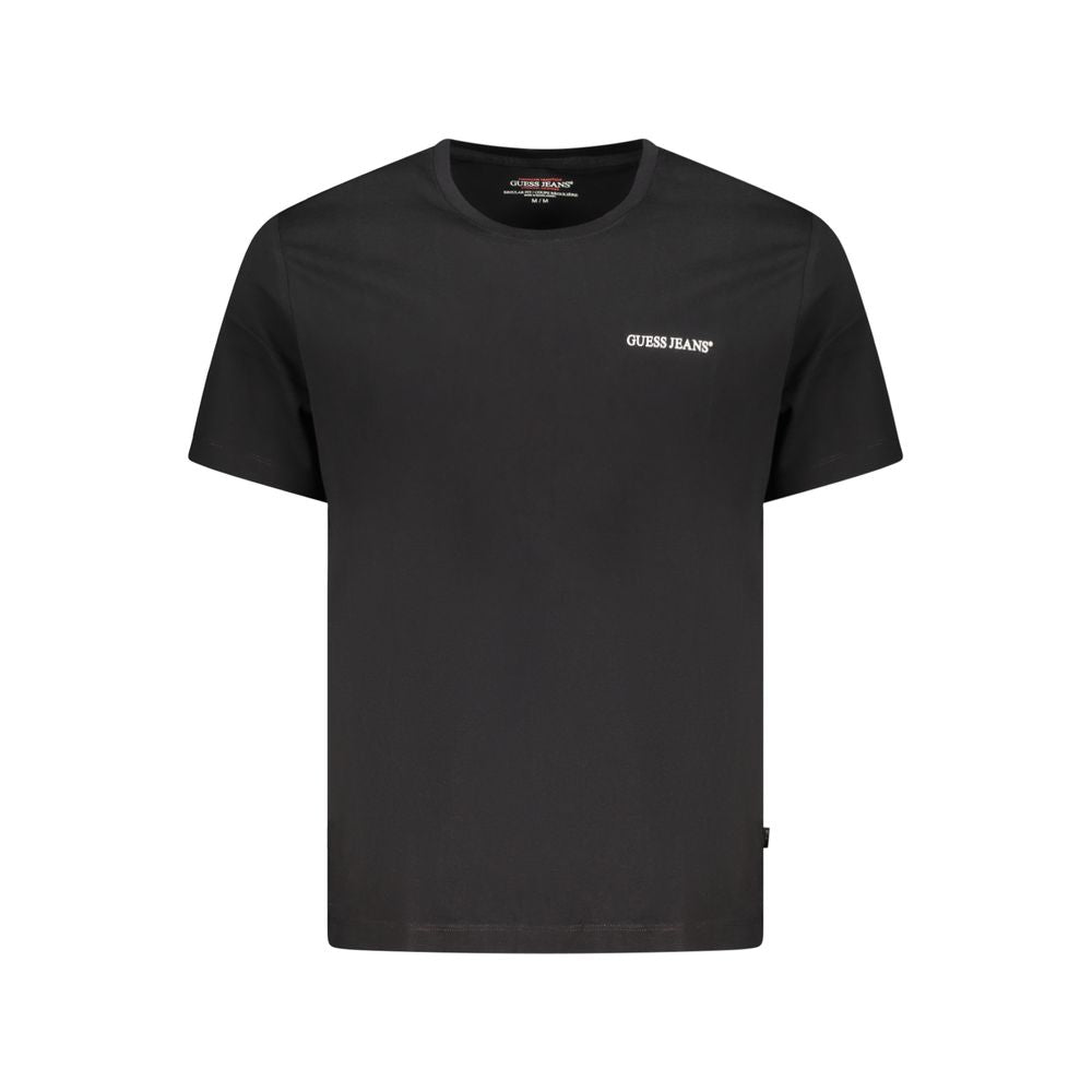 Guess Jeans Black Cotton T-Shirt
