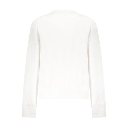Guess Jeans White Cotton Sweater