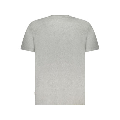 Guess Jeans Gray Cotton T-Shirt
