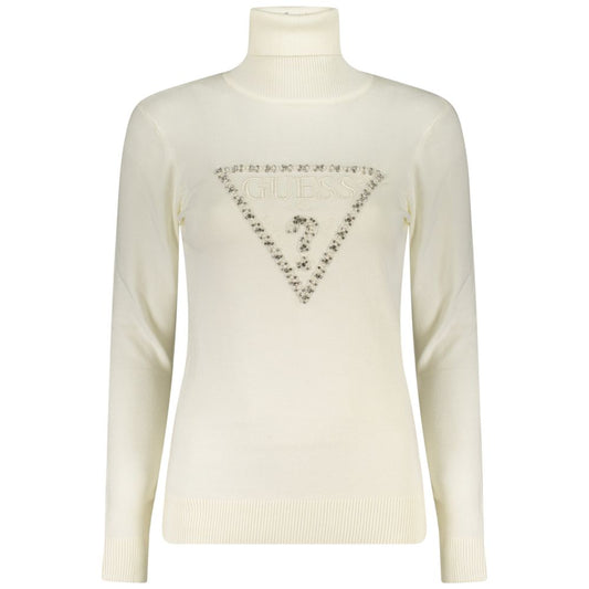 Guess Jeans White Viscose Sweater