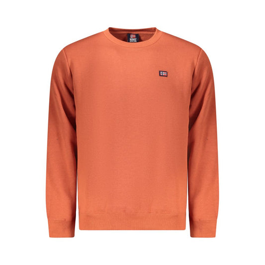 Norway 1963 Orange Cotton Sweater
