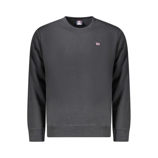 Norway 1963 Black Cotton Sweater