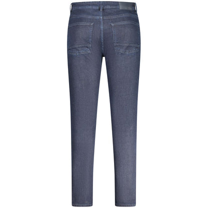 Hugo Boss Blue Cotton Jeans & Pant