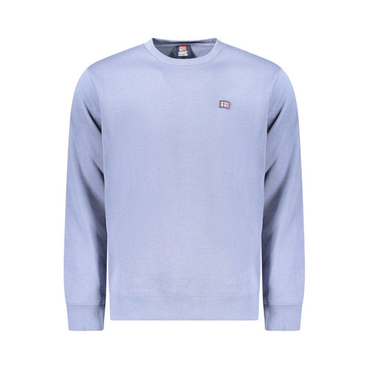Norway 1963 Blue Cotton Sweater