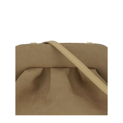 THEMOIRè Bios suede Clutch Bag