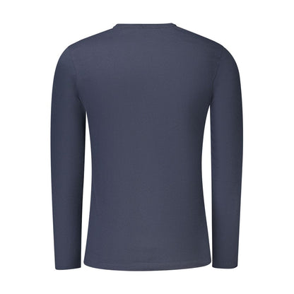 Hugo Boss Blue Cotton T-Shirt