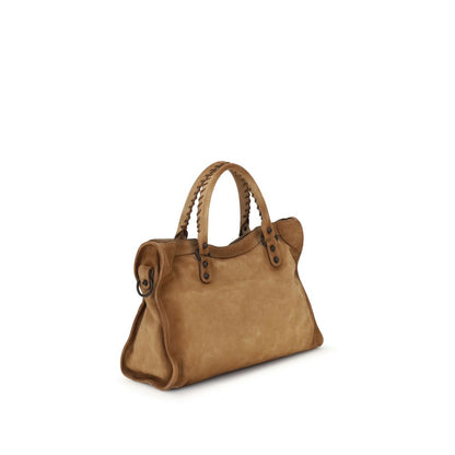 Balenciaga Suede Le City medium Handbag