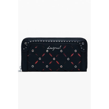 Desigual Black Polyethylene Wallet