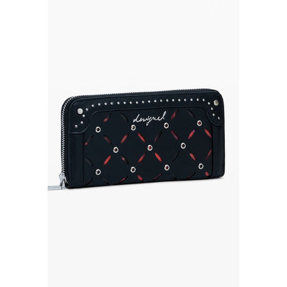 Desigual Black Polyethylene Wallet