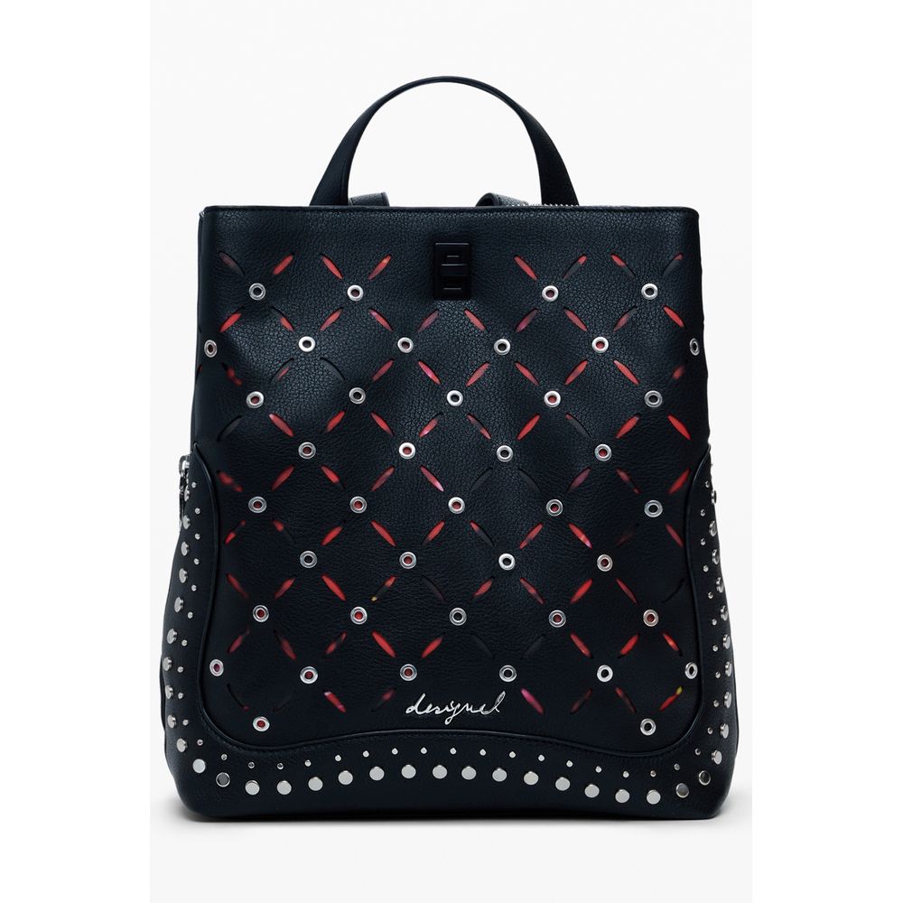 Desigual Black Polyethylene Backpack