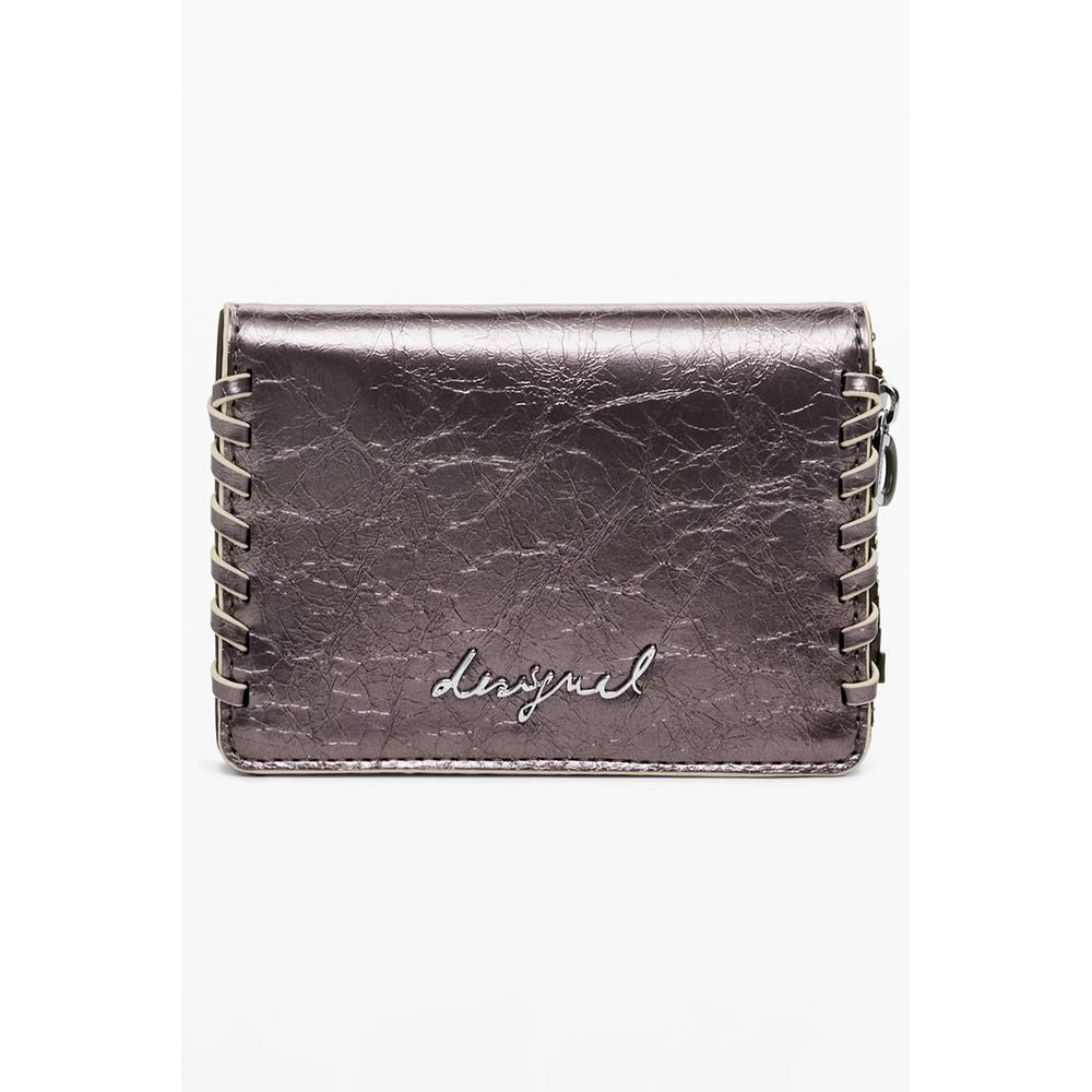 Desigual Bronze Polyethylene Wallet