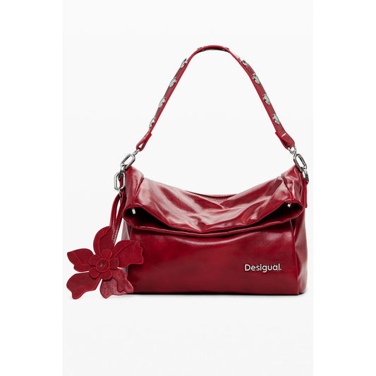 Desigual Red Polyethylene Handbag