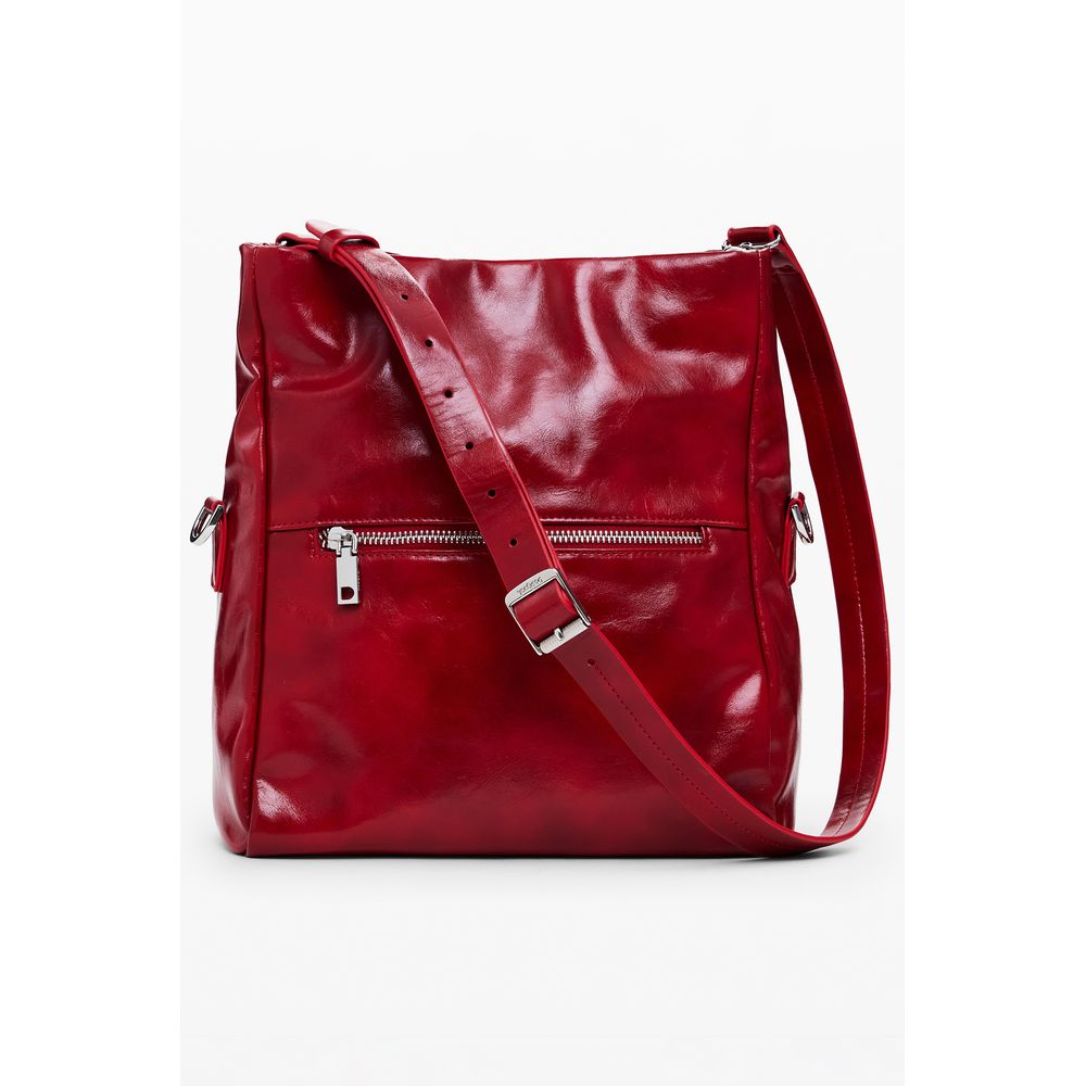 Desigual Red Polyethylene Handbag