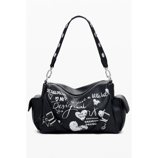 Desigual Black Polyethylene Handbag