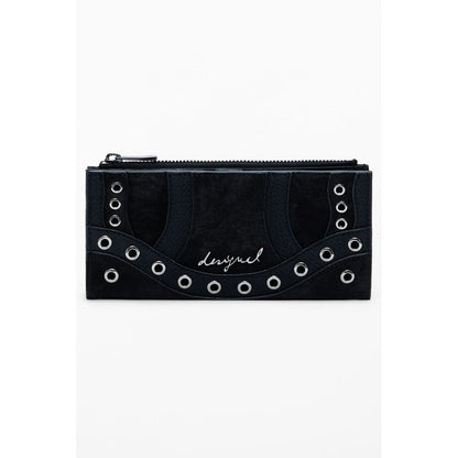 Desigual Black Polyethylene Wallet