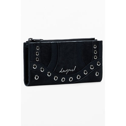 Desigual Black Polyethylene Wallet