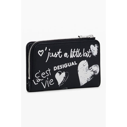 Desigual Black Polyethylene Wallet