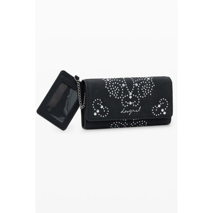 Desigual Black Polyethylene Wallet