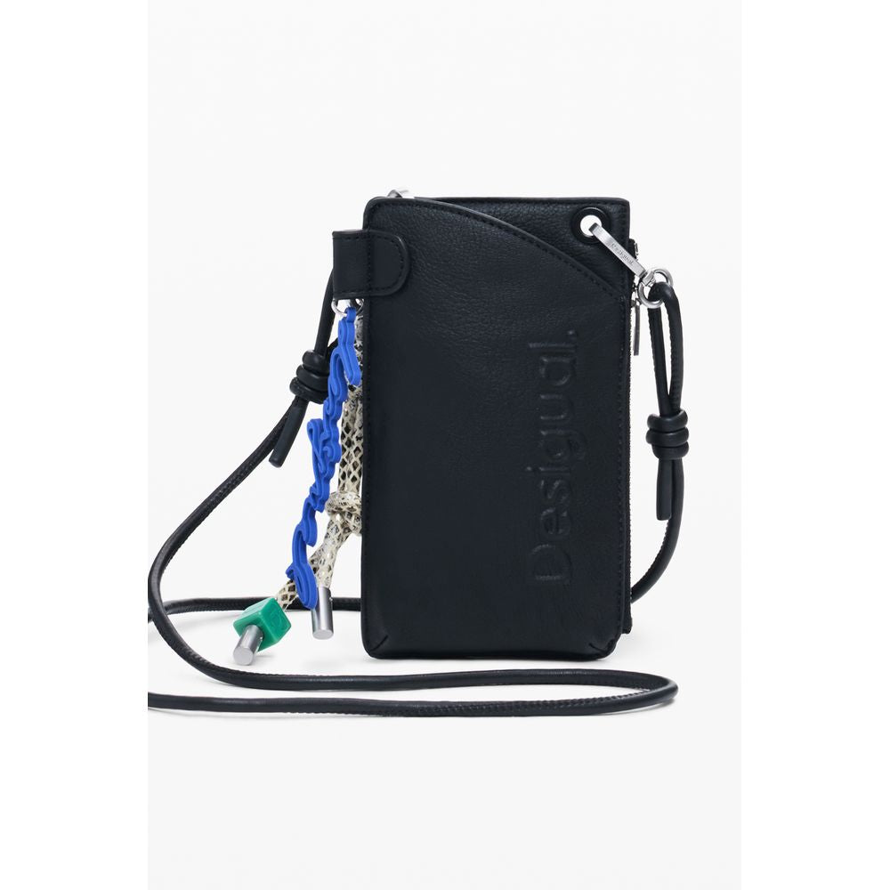 Desigual Black Polyethylene Wallet