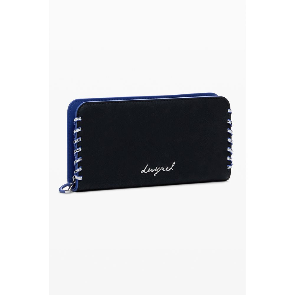 Desigual Black Polyethylene Wallet