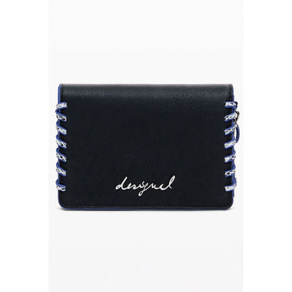 Desigual Black Polyethylene Wallet