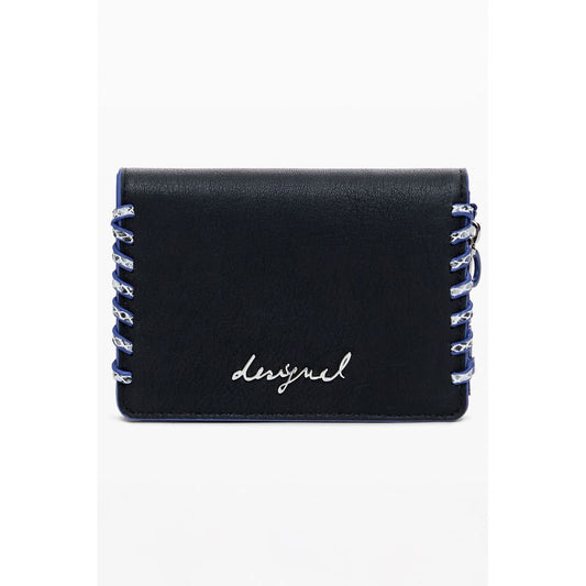 Desigual Black Polyethylene Wallet
