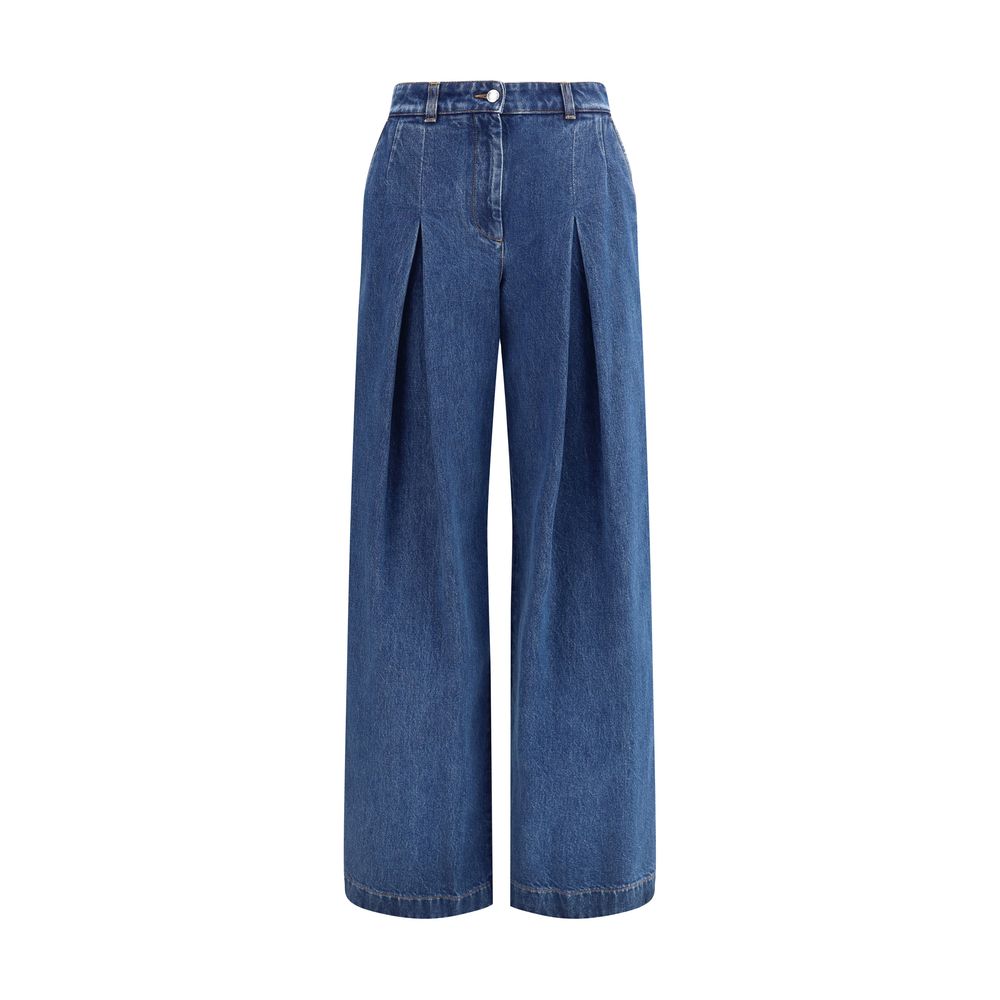 Dolce & Gabbana Straight Jeans with pinces