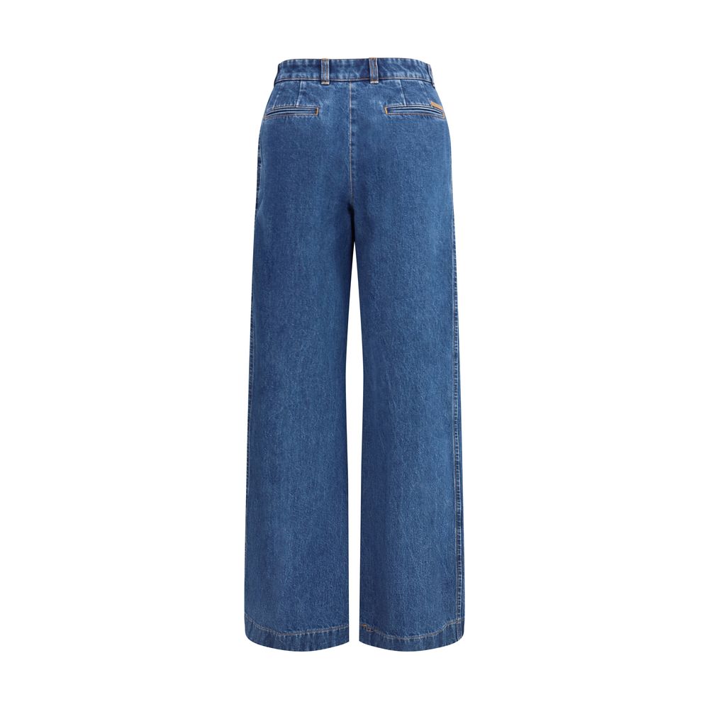 Dolce & Gabbana Straight Jeans with pinces