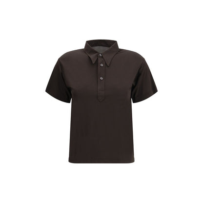 Margiela Semi-sheer polo Shirt