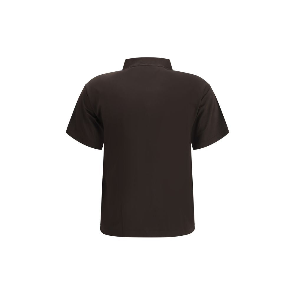 Margiela Semi-sheer polo Shirt