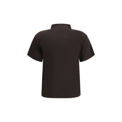 Margiela Semi-sheer polo Shirt