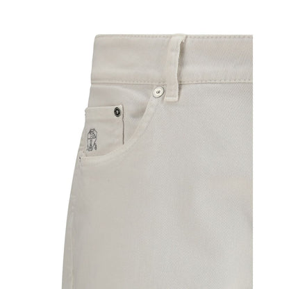 Brunello Cucinelli Cotton slim Jeans
