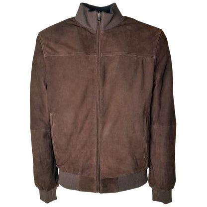 Emilio Romanelli Brown Calfskin Jacket