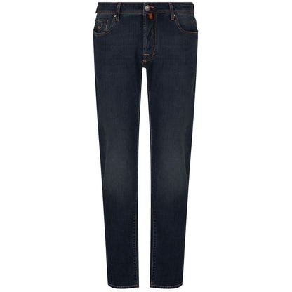Jacob Cohen Blue Cotton Jeans & Pant