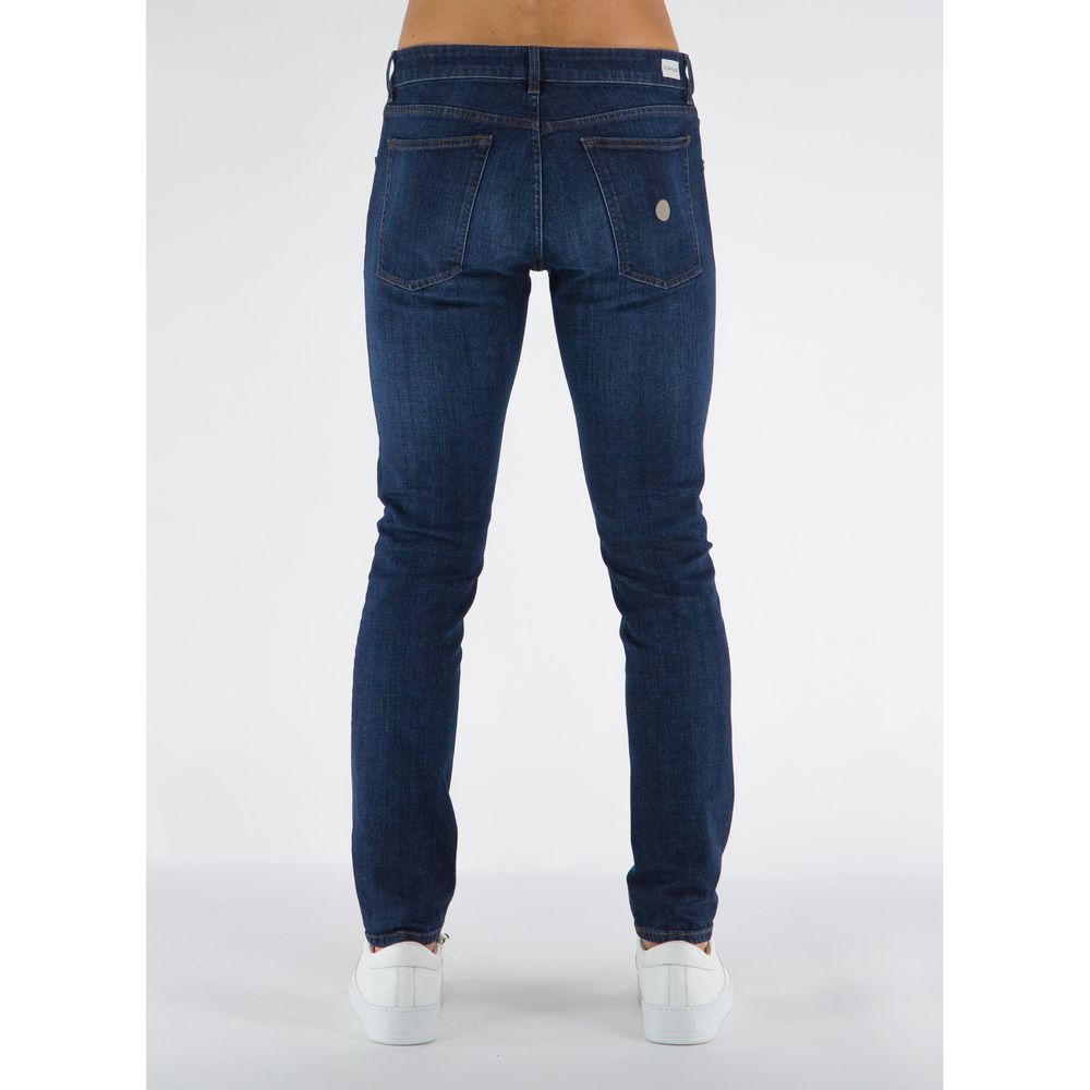 Don The Fuller Blue Cotton Jeans & Pant