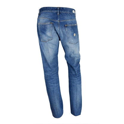 Don The Fuller Blue Cotton Jeans & Pant