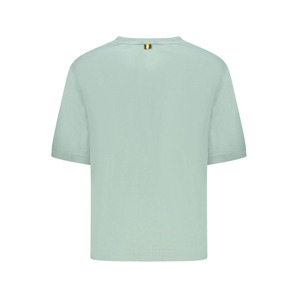 K-WAY Green Cotton Tops & T-Shirt