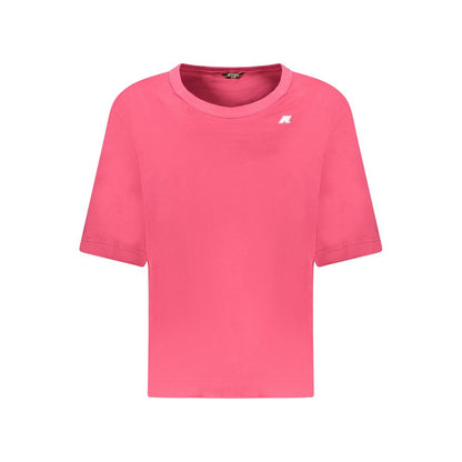 K-WAY Pink Cotton Tops & T-Shirt