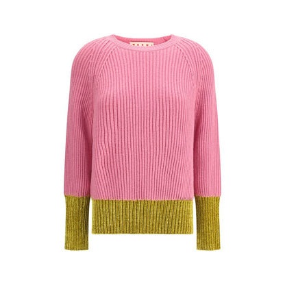 Marni Color block wool Sweater