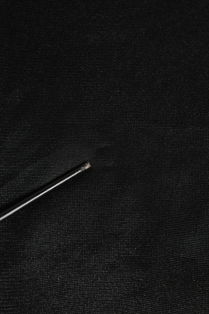 Dolce & Gabbana Black Logo Polyester CrewNeck Sweatshirt Sweater