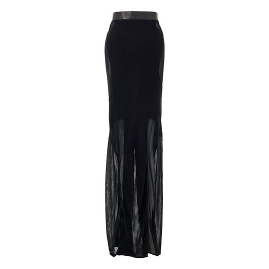 Tom Ford Black Viscose Skirt