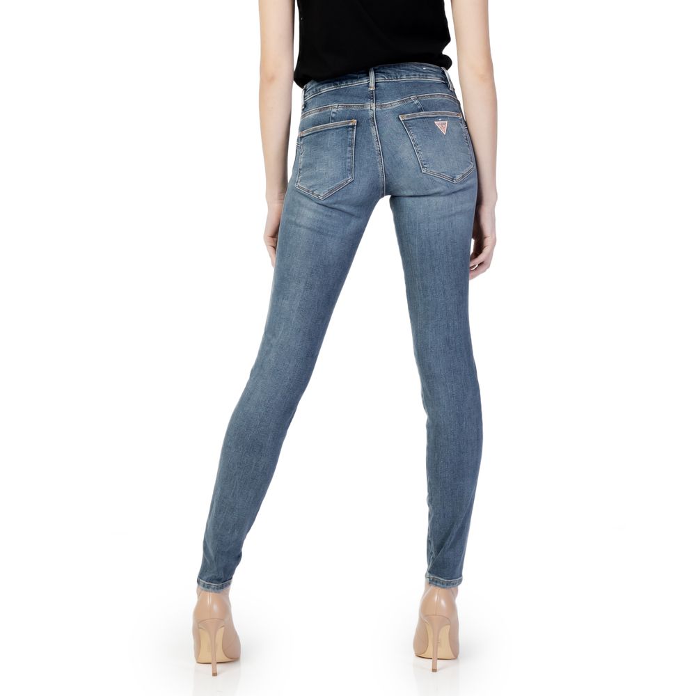 Guess Blue Cotton Skinny Jean