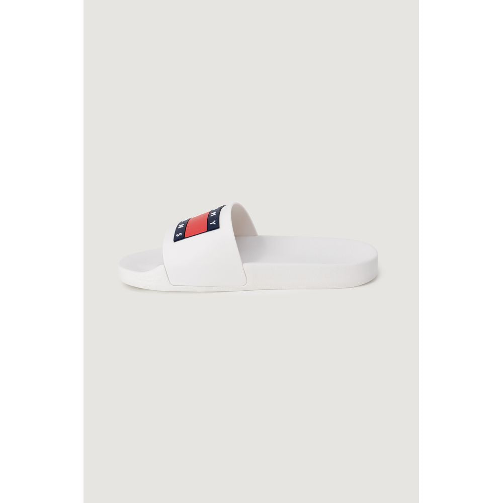 Tommy Hilfiger Jeans White Polyethylene Slipper