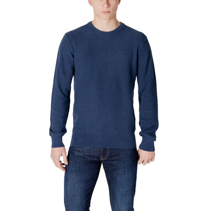 Guess Blue Cotton Sweater