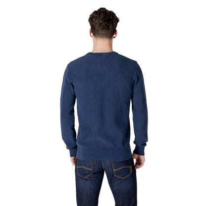 Guess Blue Cotton Sweater