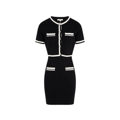 Morgan De Toi Black Viscose Short