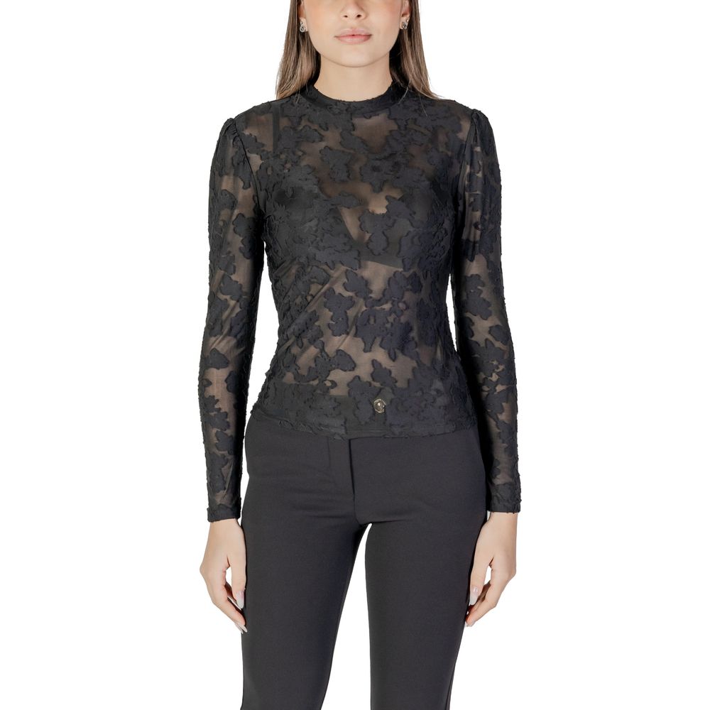 Morgan De Toi Black Polyester Long Sleeve
